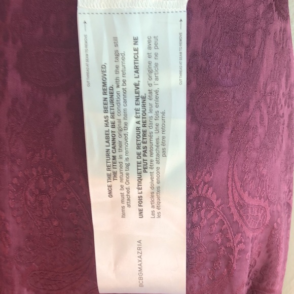 NWT BCBGMAXAZARIA FULLY LINED JEWEL TONED DRESS - Picture 5 of 9